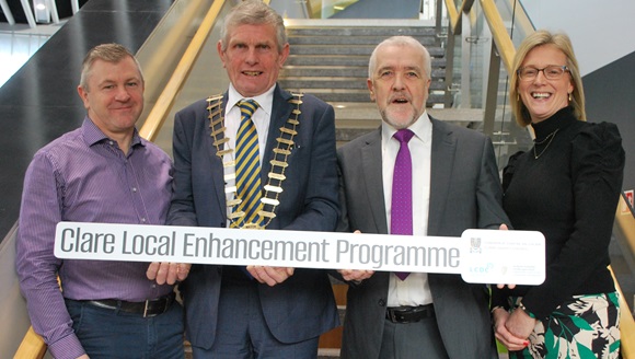 Ministers Humphreys and Joe O’Brien announce €145,630.52 for 87 projects in Co. Clare under the Local Enhancement Programme 2024