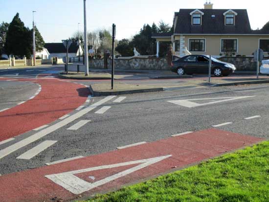 One Lane for Vehicles and One Lane for Bikes