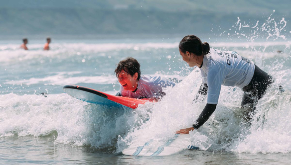 Surfers in Lahinch