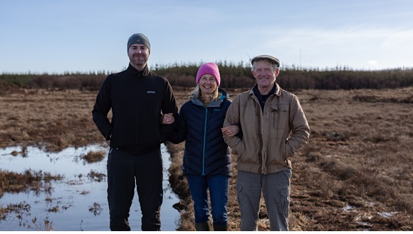 West Clare Farm Peatland Rewetting Project Provides Biodiversity Boost for Nature Restoration