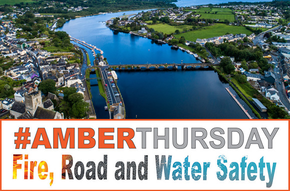 Amber Thursday Fire Road and Water Safety