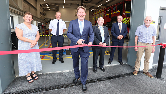 Opening of the Fire Service Maintenance Workshop
