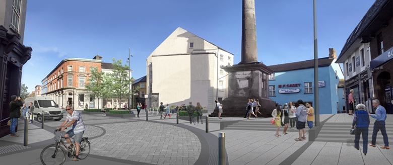 Clare County Council Announces Proposal for Permanent Partial Pedestrianisation of O’Connell Street, Ennis