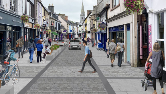 Ennis Public Realm Regeneration Project - O'Connell Street