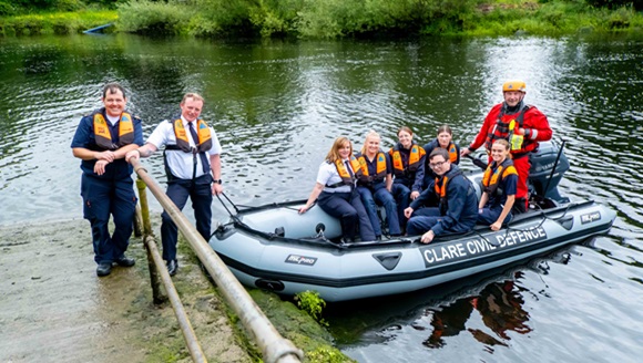 New Rescue Boat Delivered to Clare Civil Defence in Major Fleet Upgrade